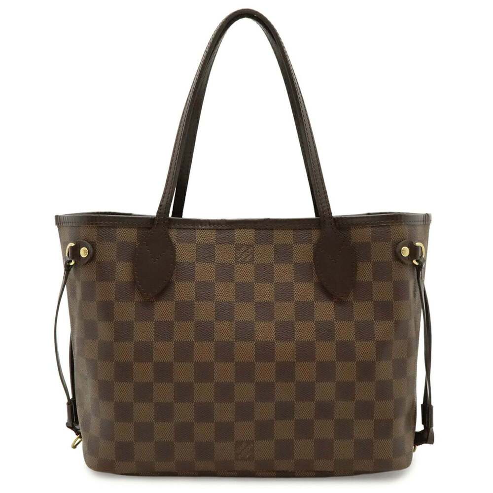 LOUIS VUITTON Brown Damier Neverfull PM Shoulder Bag - Picture 2 of 9